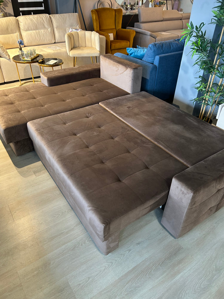 Coltar extensibil Boston catifea