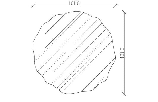Oglinda de perete TU ES MAGNIFIQUE in stoc, livrare rapida brand Riflessi