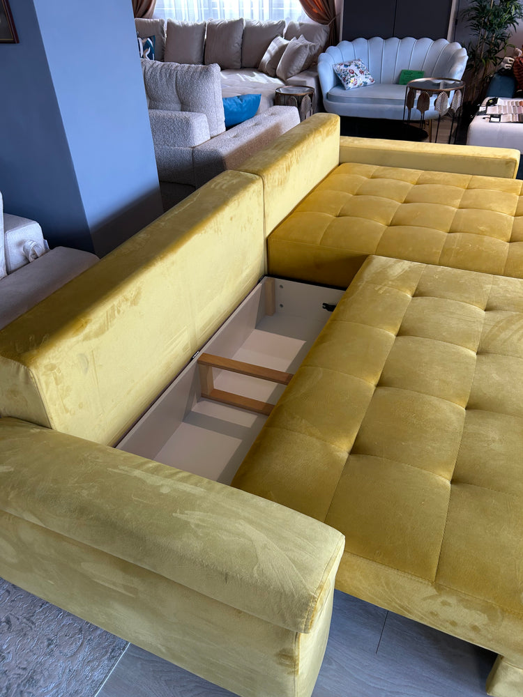 Coltar extensibil Cairo catifea