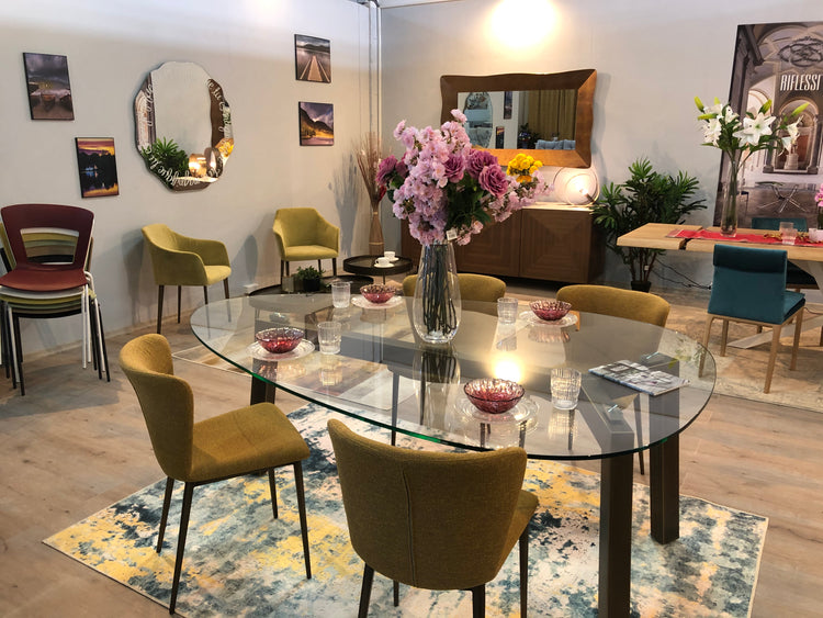 Masa ovala Treble brand Riflessi