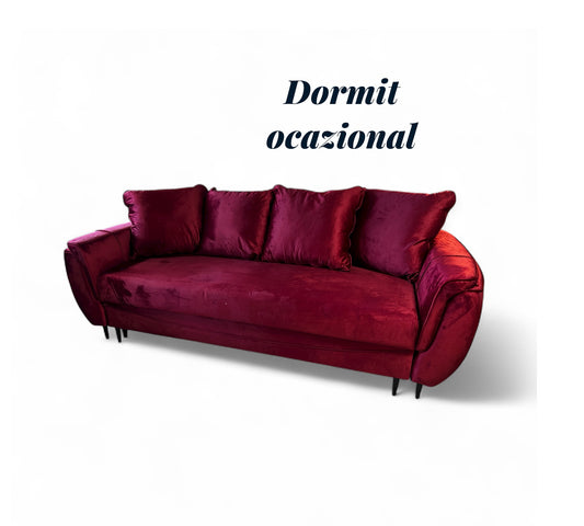 Canapea extensibila Paris catifea