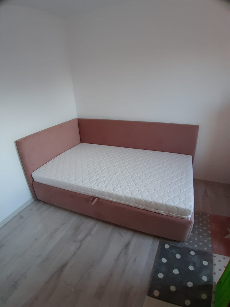 Pat tapitat pe colt SENA la comanda livrare 4-6 saptamani