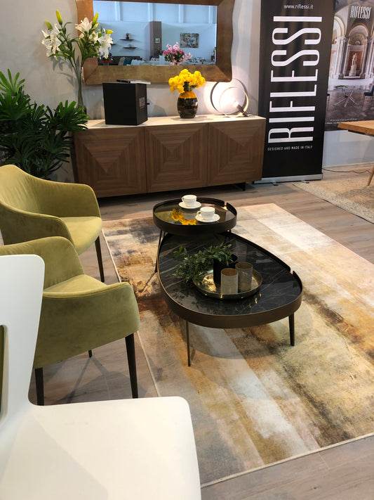 Set 2 masute cafea Lumiere brand Riflessi Italia