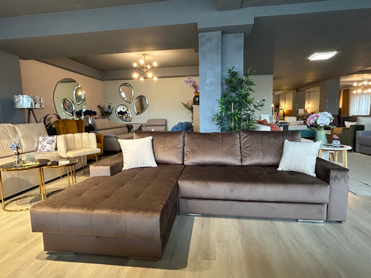 Coltar extensibil Boston catifea