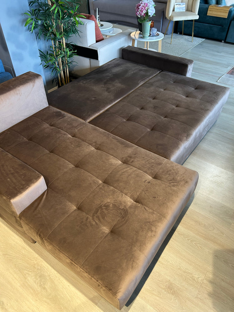 Coltar extensibil Boston catifea