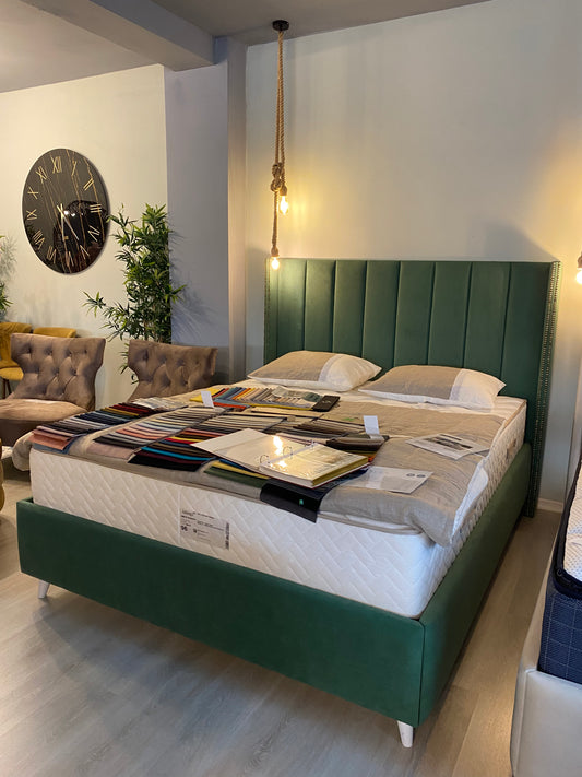 Pat tapitat Linea 200/160 la comanda, livrare 4-6 saptamani