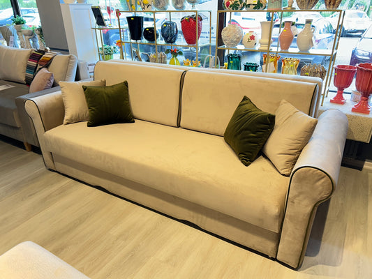 Canapea relaxa extensibila Sophie catifea