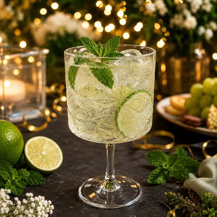 Set 4 Pahare Cocktail 500ml – Sticlă Transparentă Lucioasă