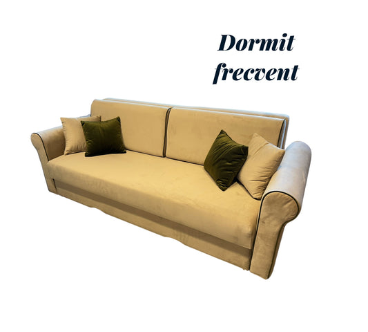 Canapea relaxa extensibila Sophie catifea