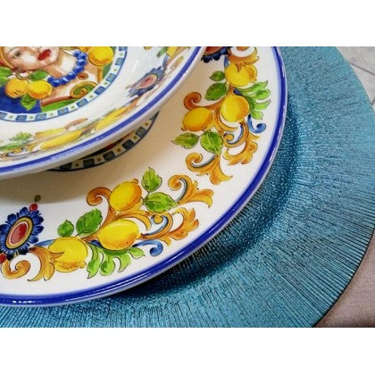 Farfurie Caltagirone intinsa Diam 29 cm