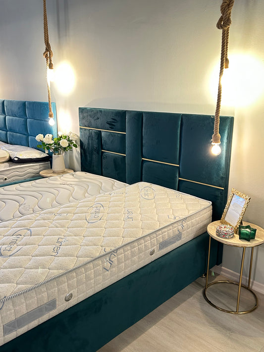 Pat tapitat Picasso Gold 200/160 cm