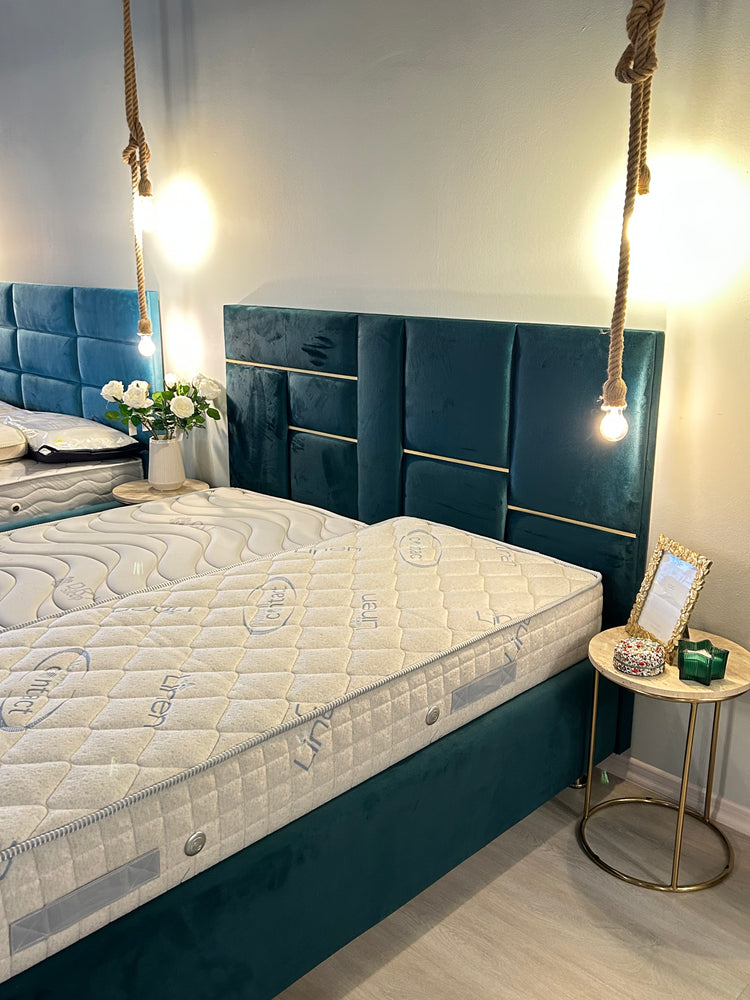 Pat tapitat Picasso Gold 200/160 cm