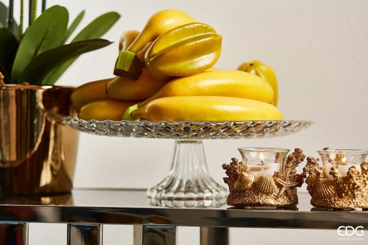 Platou inaltat sticla