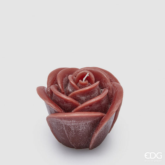 Lumanare trandafir burgundy