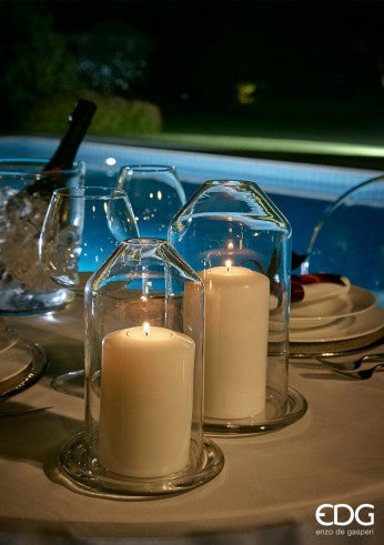 Cupola paravant pentru lumanari H 20 cm