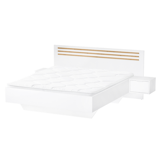 Pat dormitor Florens 200x160 cu noptiere