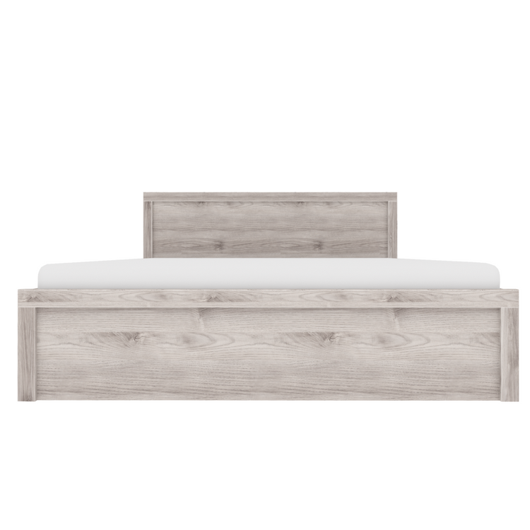 Pat cu lada de depozitare castan nairobi JESI, livrare 2-3 saptamani