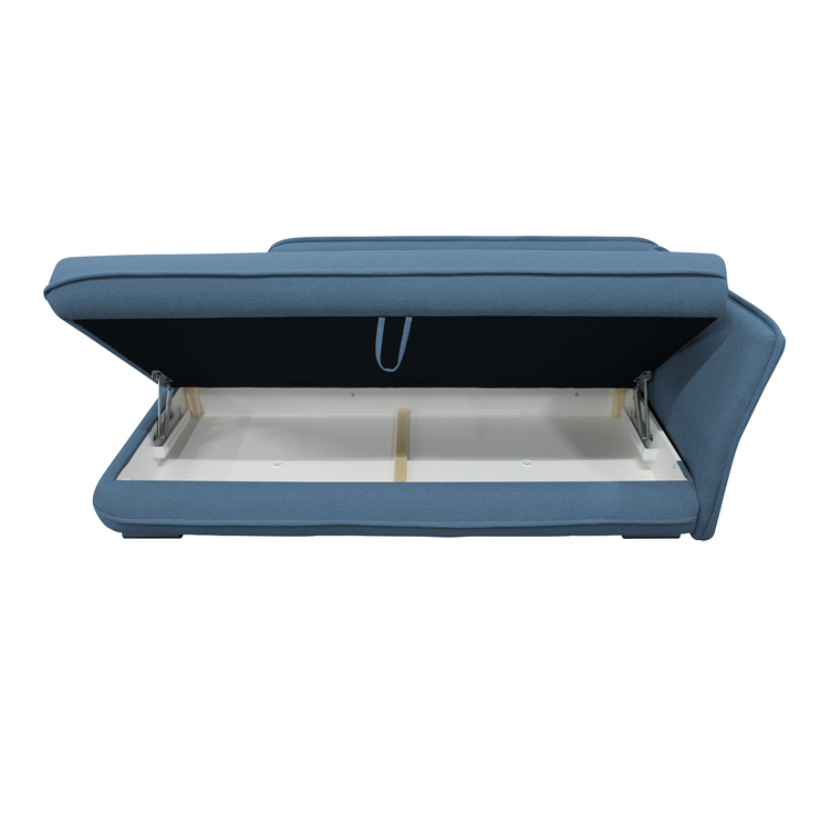 Sezlong/pat LAMBA colt cu lada la comanda, livrare 2-3 saptamani