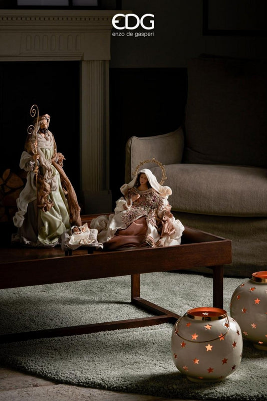 Felinar metalic cu stelute