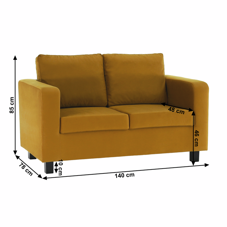 Canapea Luana fixa la