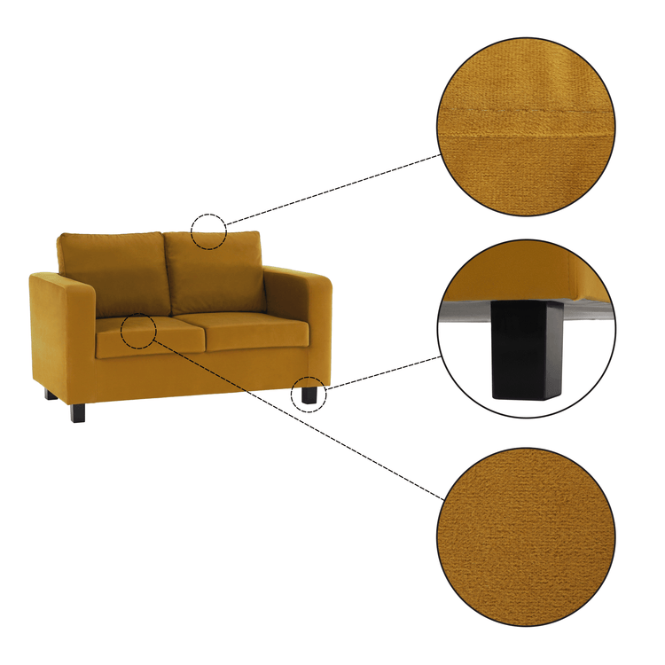 Canapea Luana fixa la