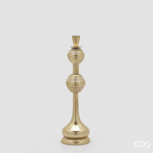 Sfesnic metalic cu sfere H 53 cm