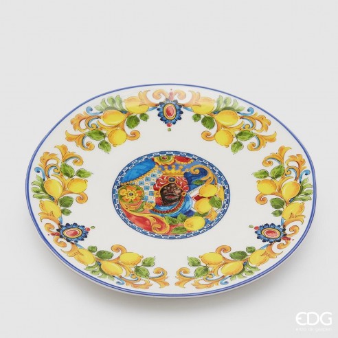 Farfurie Caltagirone intinsa Diam 29 cm