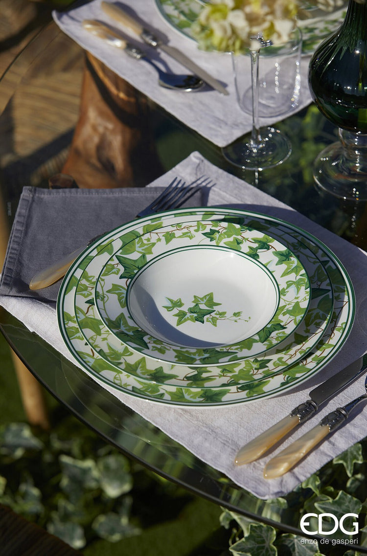 Set 6 farfurii adanci Edera-colectie exclusiva EDG