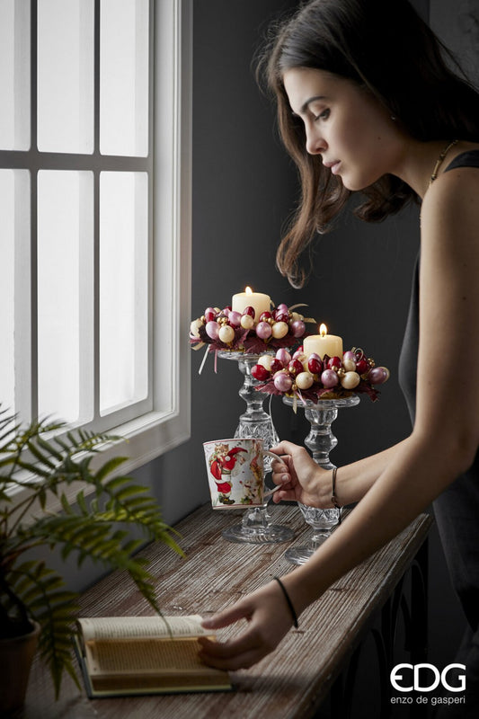 Cana ceramica Mos Craciun