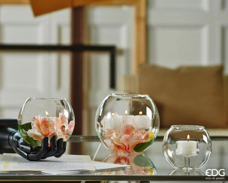 Suport lumanare sfera