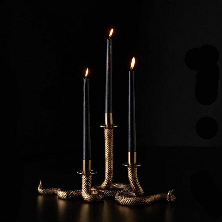 Suport lumanare Snake H 15 cm