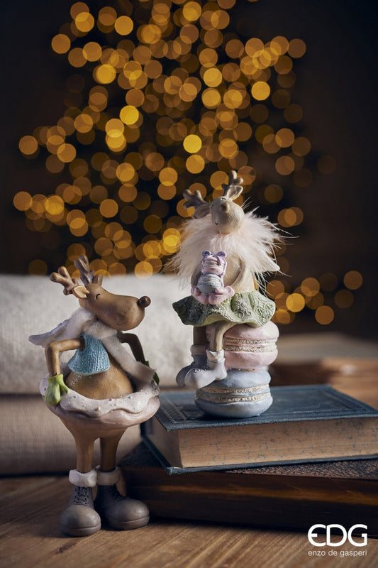 Decoratiune ren cu dulciuri