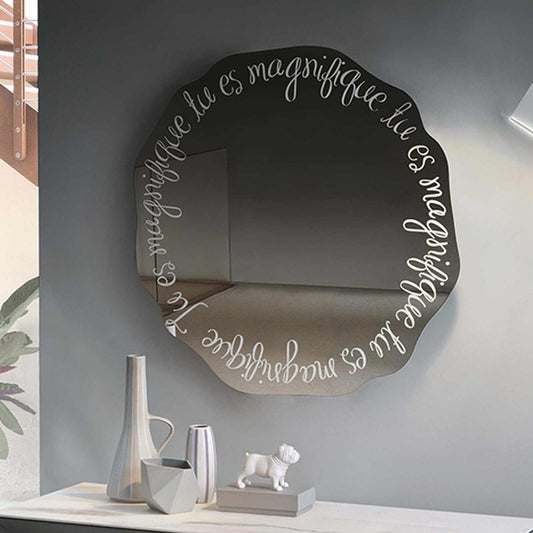 Oglinda de perete TU ES MAGNIFIQUE in stoc, livrare rapida brand Riflessi