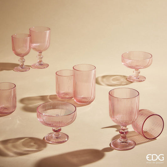 Set 6 pahare cu picior