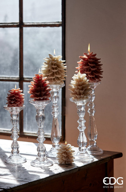 Suport lumanare sceptru H 25 cm