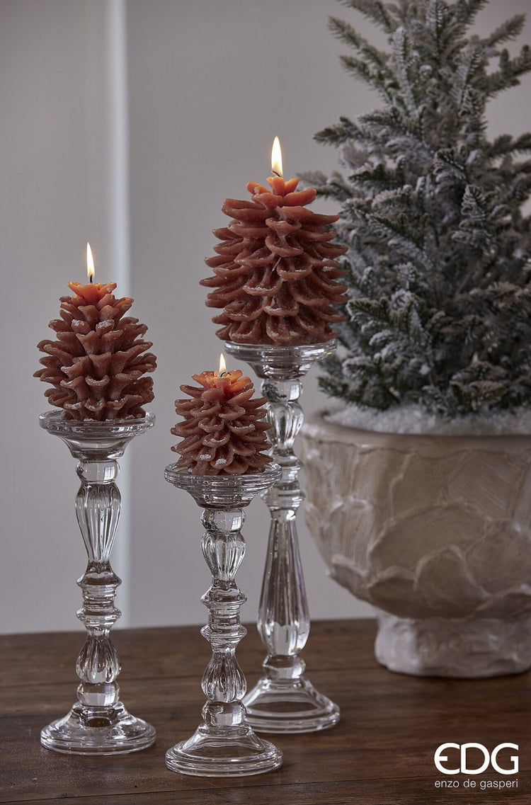 Suport lumanare sceptru H 25 cm