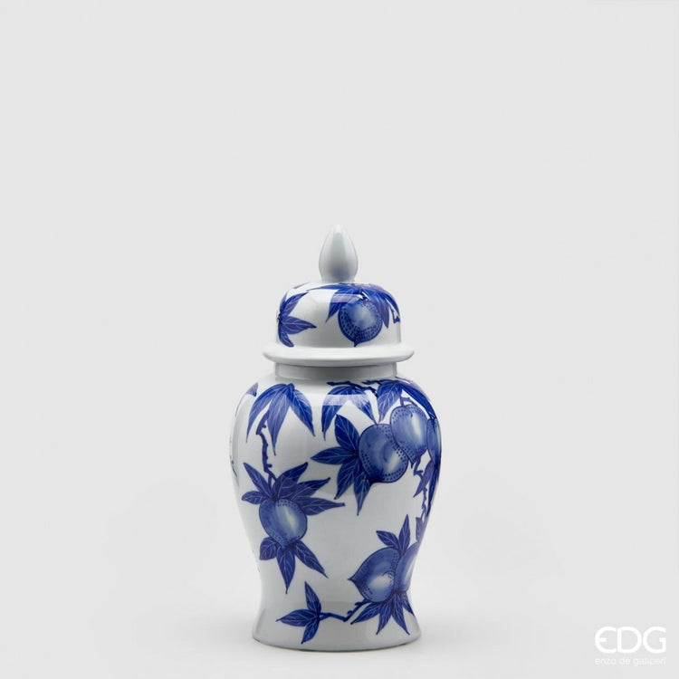 Vaza ceramica Ching cu capac