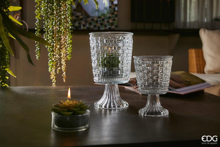 Cupa de sticla rotunda