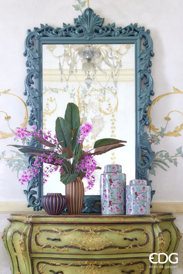 Vaza bombata cu dungi