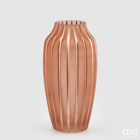 Vaza inalta dungi aurii