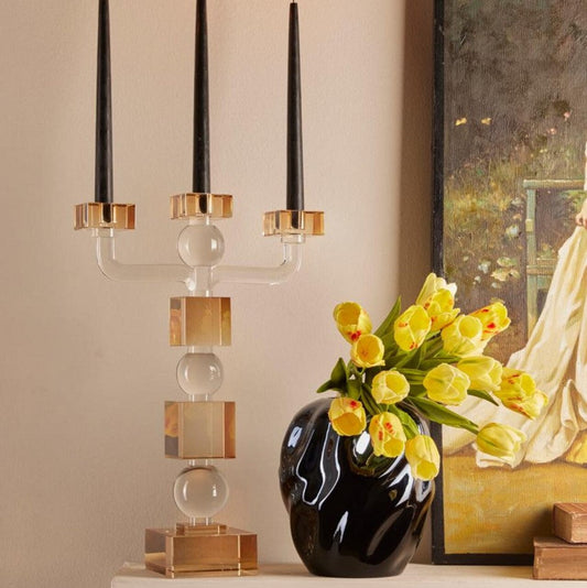 Vază Sticlă Silky - 21 cm