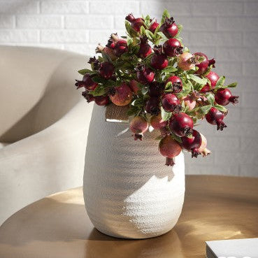 Vas Teracotă cu Sfoară 29 cm - Ghiveci Rustic Mediteranean