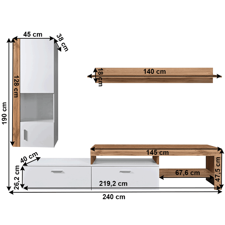 Set living Aluba la comanda, livrare 2-3 saptamani