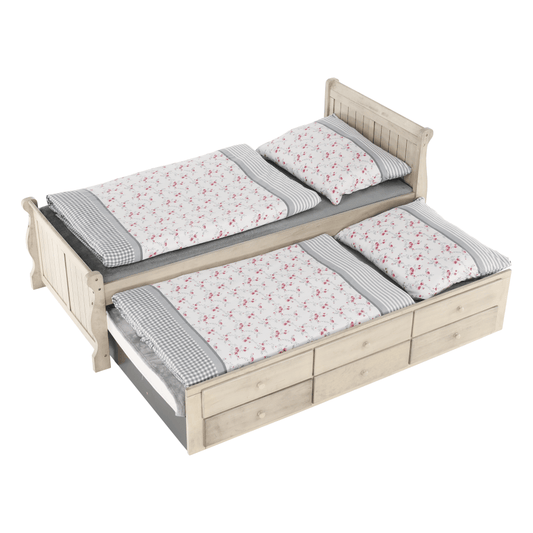 Pat cu pat suplimentar Antiko la comanda, livrare 2 saptamani