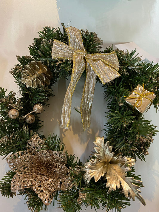 Coronita Craciun aurie