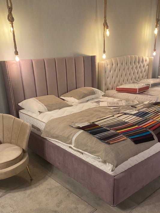 Pat tapitat Linea 200/160 la comanda, livrare 4-6 saptamani