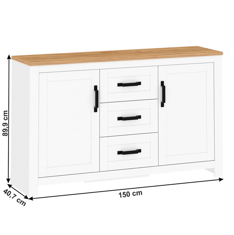 Servanta comoda sufragerie Lanzette la comanda, livrare 2-3 saptamani