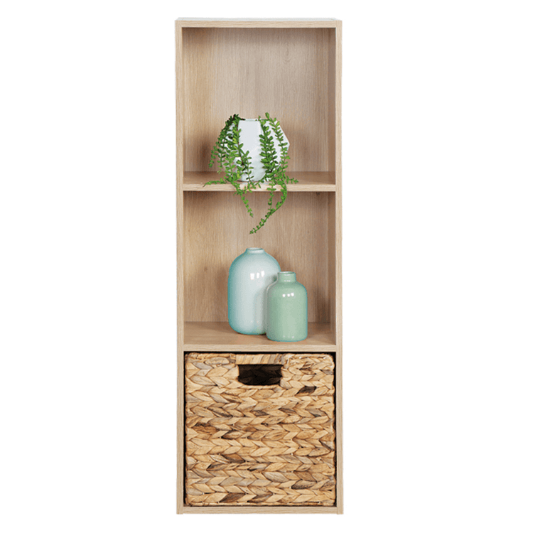 Etajera SVION, culoare stejar, LIVRARE GRATUITA 2-3 saptamani