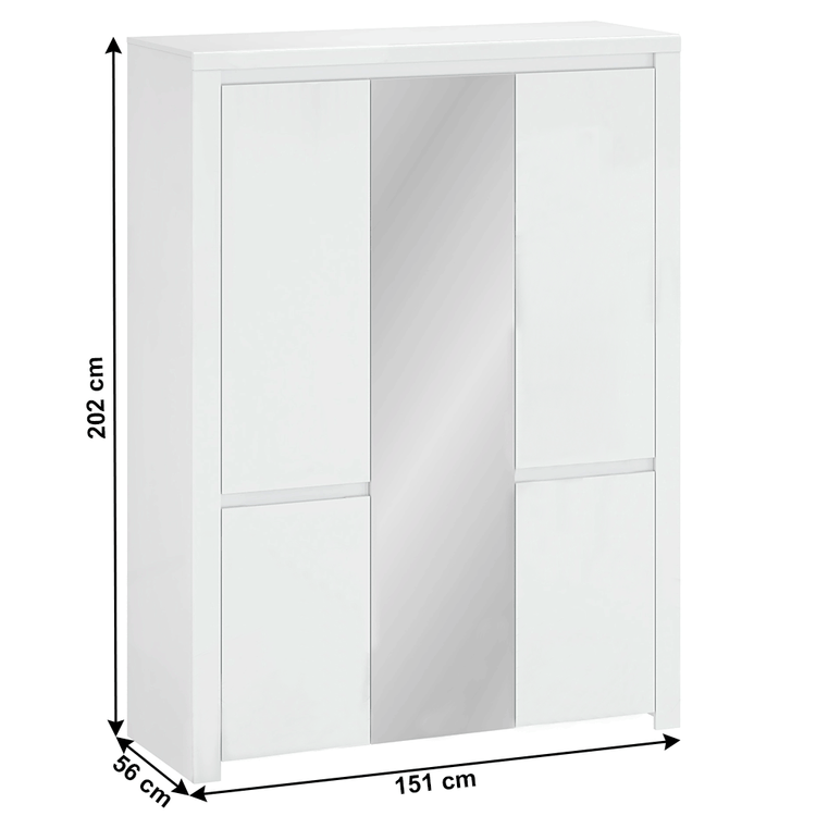 Dulap dormitor LINDY la comanda, LIVRARE GRATUITA 2-3 saptamani