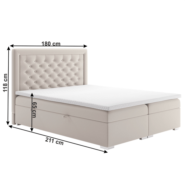 Pat boxspring Dorman la comanda livrare 2-3 saptamani